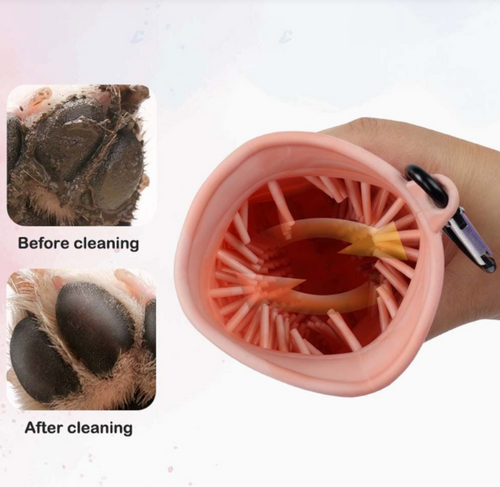 PawScrub 2 in 1 Paw Cleaner and Grooming Brush